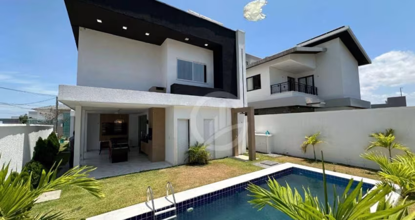 Casa com 4 dormitórios, 270 m² - venda por R$ 2.000.000,00 ou aluguel por R$ 14.620,00/mês - Cidade Alpha - Eusébio/CE