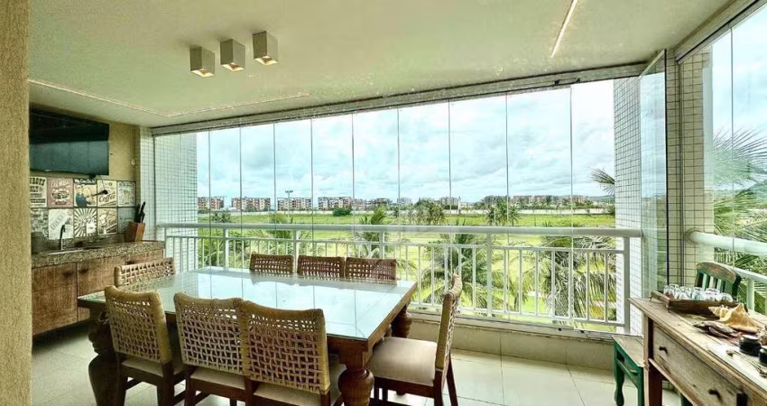 Apartamento no Golf Ville  com 3 dormitórios à venda, 115 m² por R$ 1.490.000 - Porto das Dunas - Aquiraz/CE