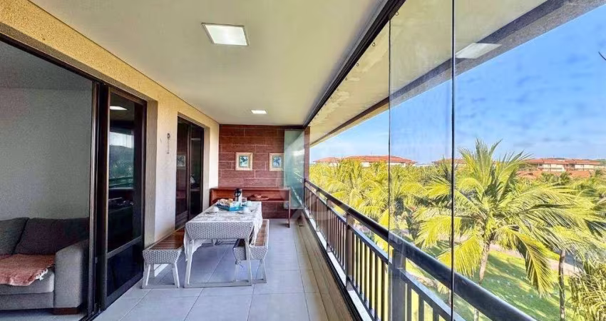 Apartamento no Mandara Lanai com 3 dormitórios à venda, 118 m² por R$ 1.580.000 - Porto das Dunas - Aquiraz/CE