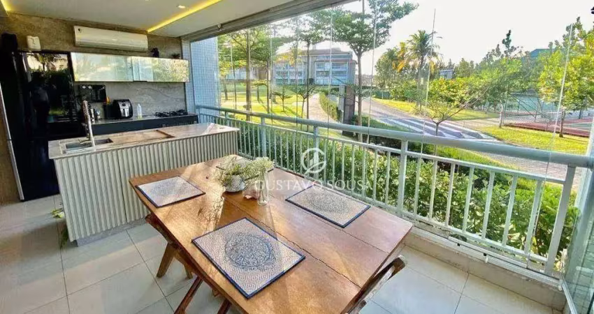Apartamento no Golf Ville com 3 dormitórios à venda, 102 m² por R$ 1.480.000 - Porto das Dunas - Aquiraz/CE