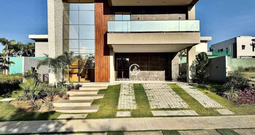 Casa em Alphaville Ceara, com 5 dormitórios, 422 m² - venda por R$ 2.950.000 ou aluguel por R$ 20.000/mês - Cidade alpha - Eusébio/CE