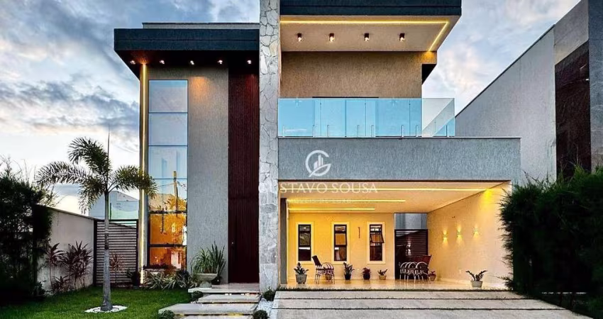 Casa com 5 dormitórios à venda por R$ 1.550.000,00 - Cidade Alpha - Eusébio/CE