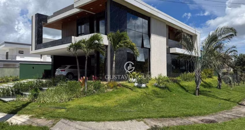 Casa com 5 dormitórios à venda, 375 m² por R$ 4.000.000,00 - Cidade Alpha - Eusébio/CE