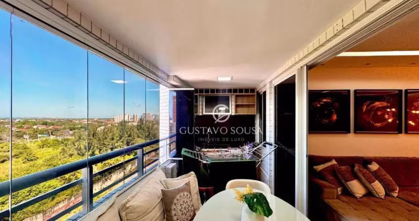 Apartamento com 3 dormitórios à venda, 150 m² por r$ 1.500.000,00 - luciano cavalcante - fortaleza/ce