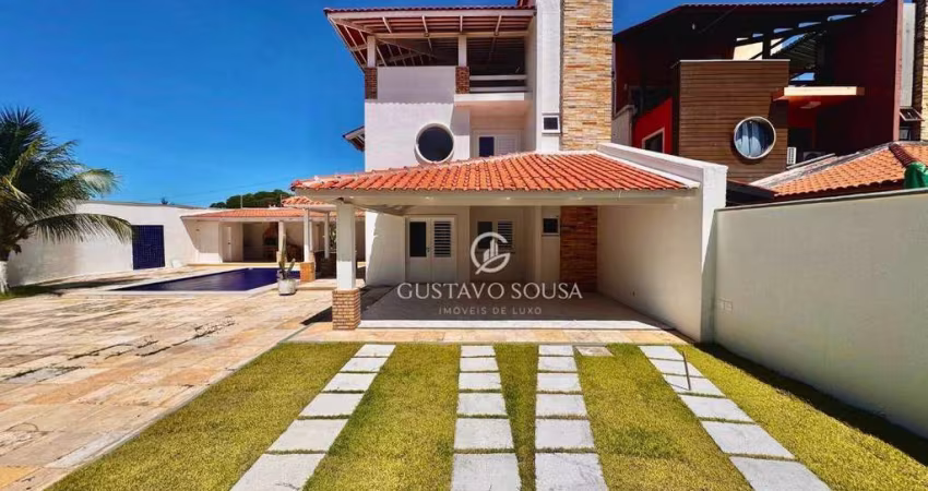 Casa à venda, 342 m² por r$ 1.400.000,00 - edson queiroz - fortaleza/ce