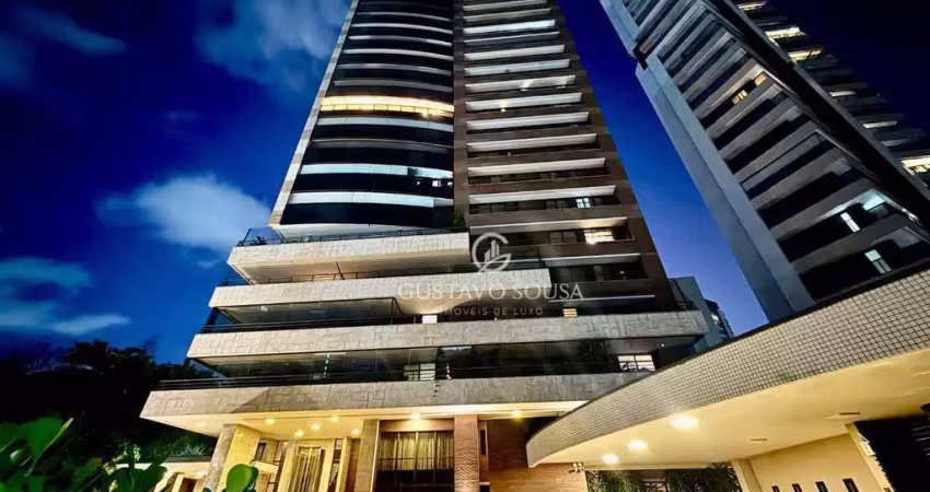 Apartamento à venda, 340 m² por r$ 3.700.000,00 - meireles - fortaleza/ce
