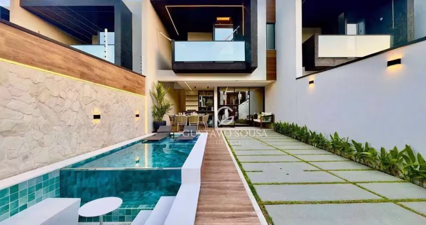 Casa com 4 dormitórios à venda por r$ 759.000 - eusébio.