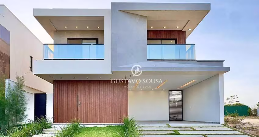 Casa com 4 dormitórios à venda, 250 m² por r$ 1.690.000,00 - cidade alpha - eusébio/ce