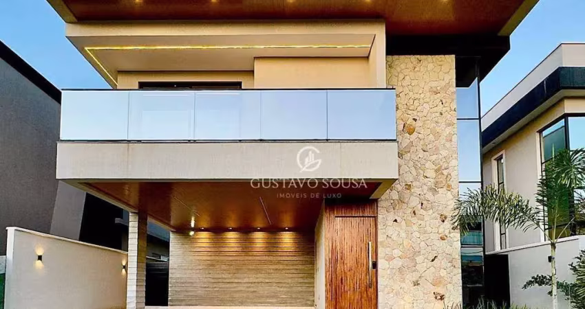 Casa com 4 dormitórios à venda, 274 m² por r$ 2.300.000,00 - cidade alpha - eusébio/ce