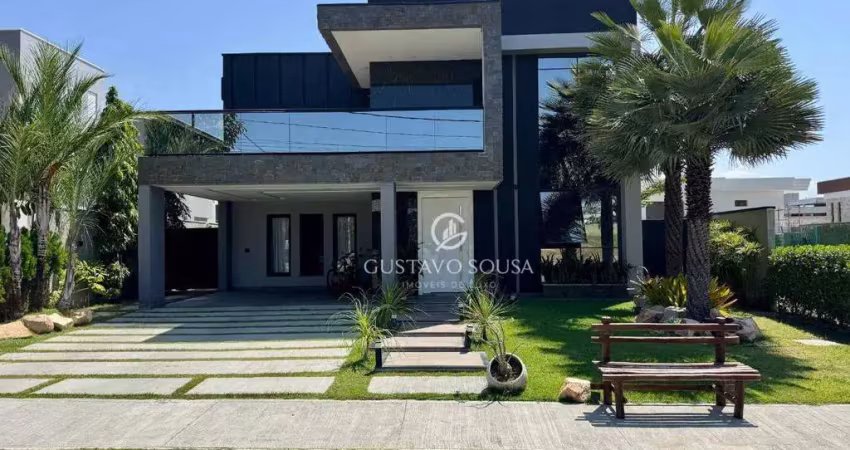 Casa com 4 dormitórios à venda, 350 m² por r$ 2.990.000,00 - cidade alpha - eusébio/ce