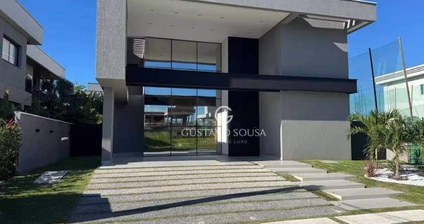 Casa com 4 dormitórios para alugar, 312 m² por r$ 25.000,00/mês - cidade alpha - eusébio/ce