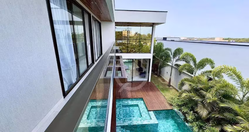 Casa com 4 dormitórios à venda, 319 m² por r$ 2.790.000,00 - cidade alpha - eusébio/ce