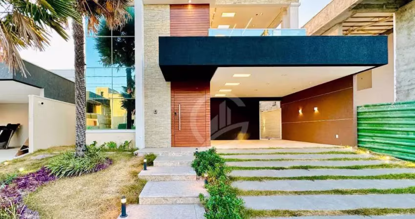 Casa com 5 dormitórios para alugar, 341 m² por r$ 15.000,00/mês - cidade alpha - eusébio/ce