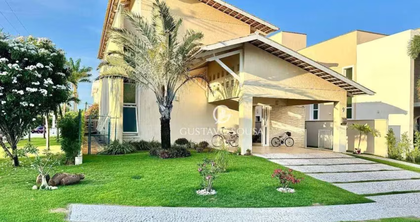 Casa com 4 dormitórios à venda, 379 m² por r$ 2.950.000,00 - alphaville fortaleza - fortaleza/ce
