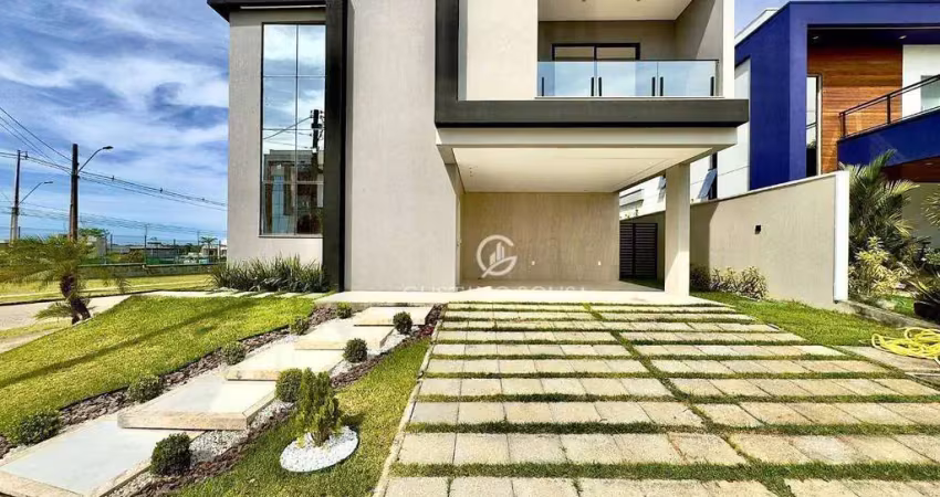 Casa com 4 dormitórios à venda, 248 m² por r$ 1.750.000,00 - cidade alpha - eusébio/ce