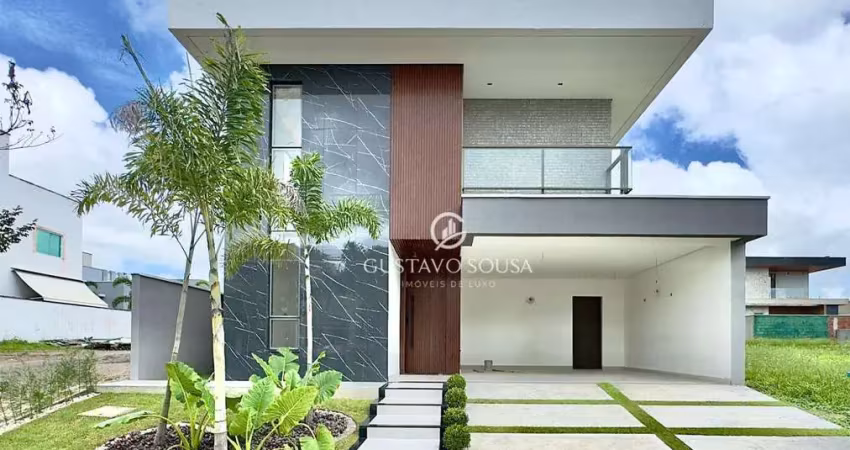 Casa com 4 dormitórios à venda, 251 m² por r$ 1.700.000,00 - cidade alpha - eusébio/ce
