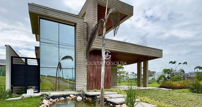 Casa com 3 dormitórios à venda, 222 m² por r$ 1.790.000,00 - cidade alpha - eusébio/ce