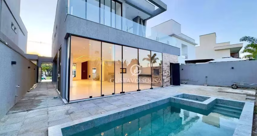 Casa com 4 dormitórios à venda, 277 m² por r$ 1.990.000,00 - cidade alpha - eusébio/ce