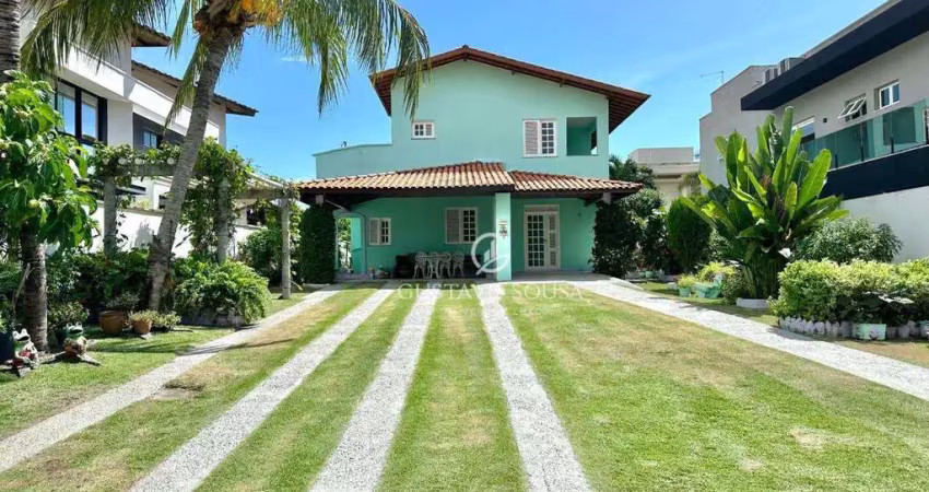 Casa no alphaville fortaleza com 4 dormitórios à venda, 220 m² por r$ 1.850.000 - alphaville fortaleza