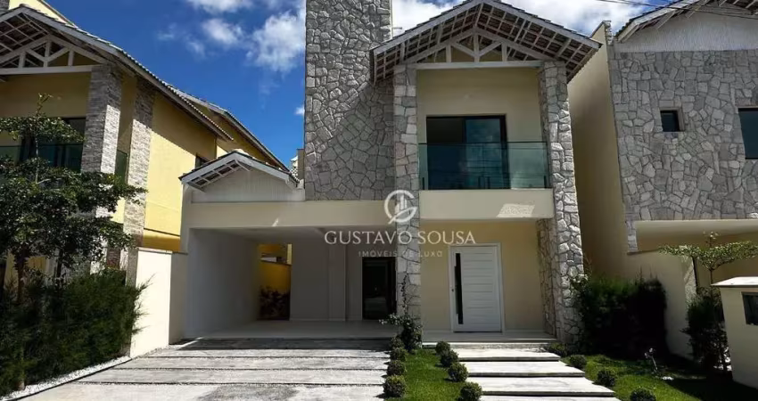 Casa com 3 dormitórios à venda, 246 m² por r$ 1.400.000,00 - terra brasilis - aquiraz/ce
