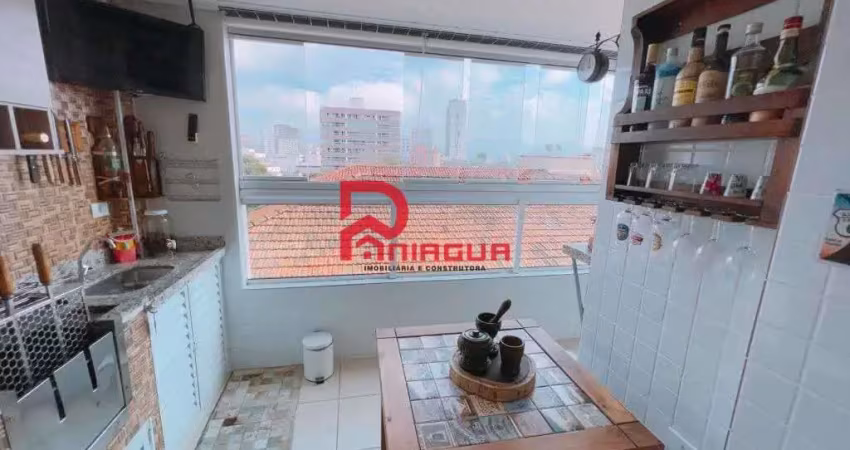 Apartamento com 2 dorms, boqueirão, praia grande - r$ 660 mil, cod: 5928