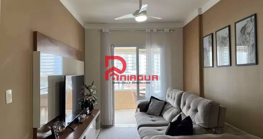 Apartamento com 3 dorms, guilhermina, praia grande - r$ 799 mil, cod: 6163