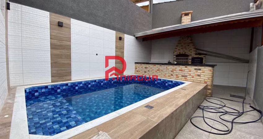 Casa com 2 dorms, Caiçara, Praia Grande - R$ 720 mil, Cod: 6219