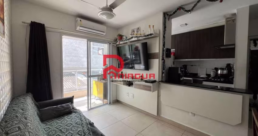 Apartamento com 2 quartos, Guilhermina, Praia Grande - R$ 390 mil, Cod: 6614