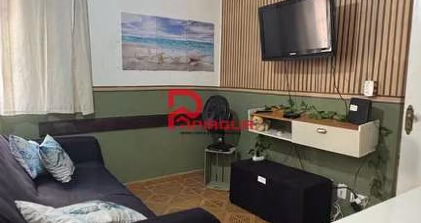 Kitnet com 1 quarto, Caiçara, Praia Grande - R$ 190 mil, Cod: 7380