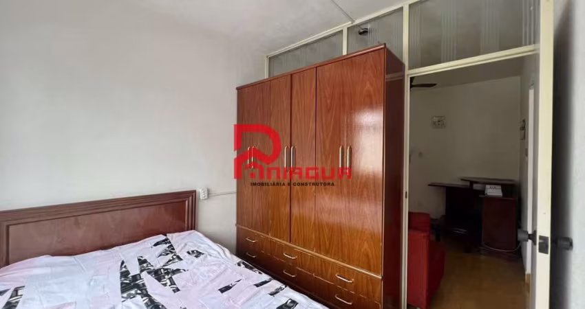 Kitnet com 1 quarto, Canto do Forte, Praia Grande - R$ 190 mil, Cod: 7432