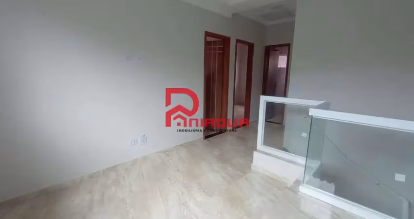 Casa de condomínio com 2 quartos, mirim, praia grande - r$ 320 mil, cod: 7734