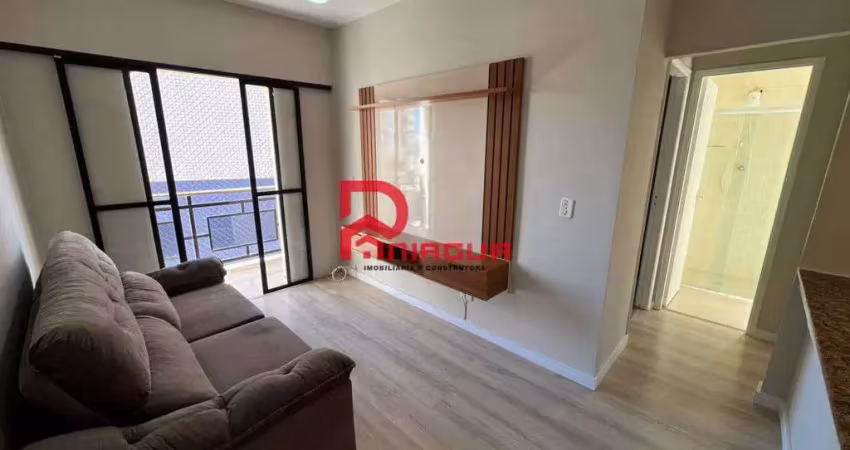Apartamento com 1 quarto, caiçara, praia grande - r$ 295 mil, cod: 7798