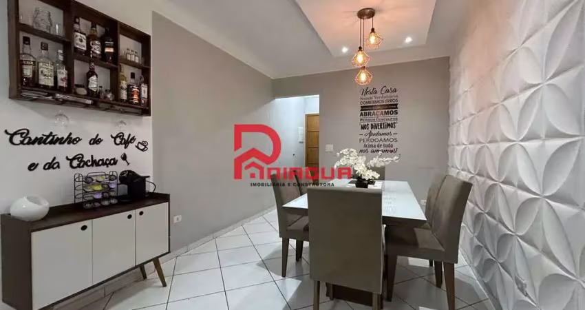 Apartamento com 2 quartos, guilhermina, praia grande - r$ 445 mil, cod: 7885