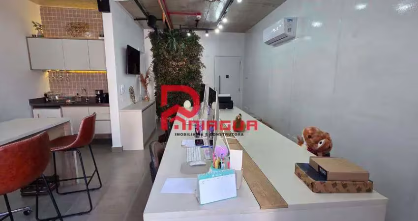 Sala com 0 quarto, boqueirão, praia grande, cod: 7889