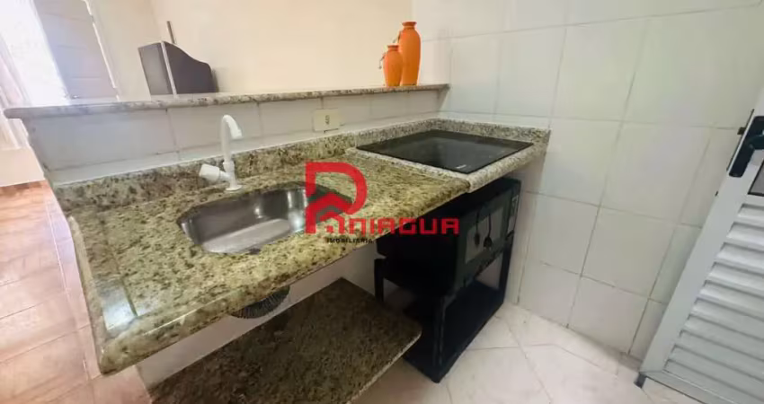 Kitnet com 1 quarto, ocian, praia grande, cod: 7920