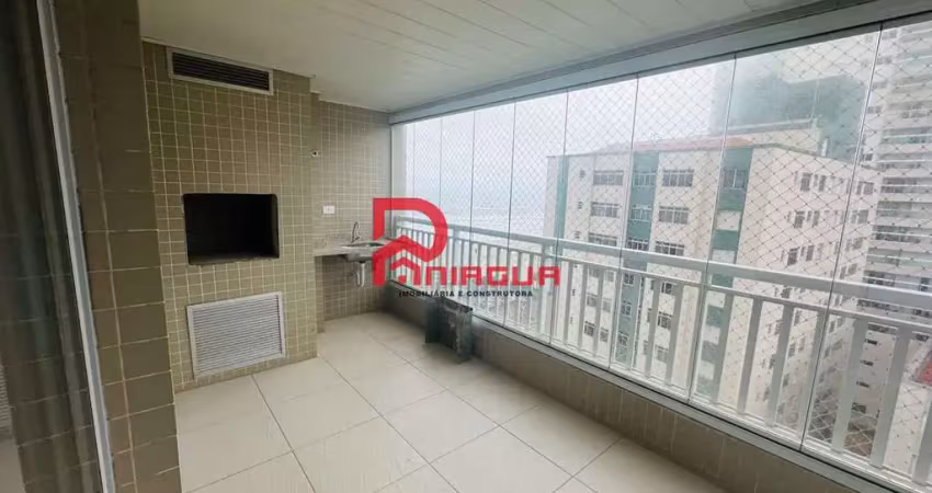 Apartamento com 3 quartos, aviação, praia grande, cod: 7974