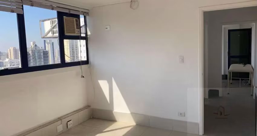 Sala comercial com 40m², 1 sala, 1 banheiro e 1 vaga de garagem, próximo ao metrô jardim são paulo.