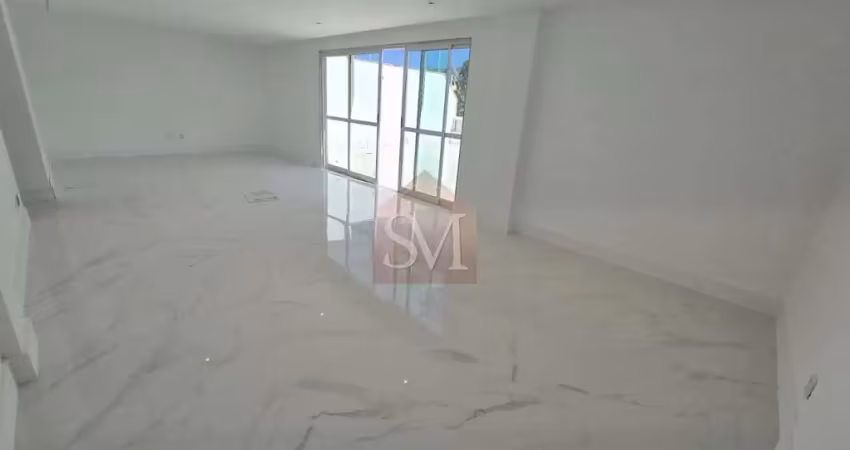 Alugo cobertura linear de luxo no recreio dos bandeirantes - 4 suítes - 207m² - gleba b - 3 vagas - reformada