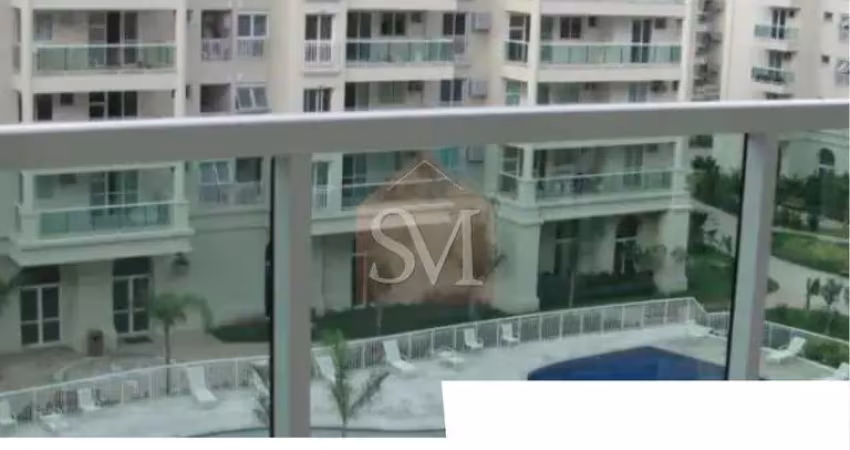 Apartamento à venda no condomínio le parc resort ? barra da tijuca: 2 quartos, 1 suíte, 2 vagas - imperdível!