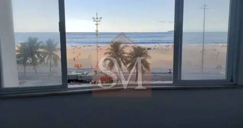 Avenida atlântica: apartamento à venda em copacabana, 3 quartos, 90m², frente mar, portaria 24 horas - rio de janeiro-rj.