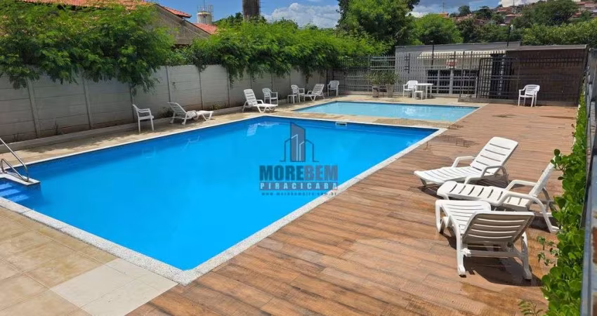 Apartamento com 2 dorms, 1 banheiro, 1 vaga e com área de lazer completa