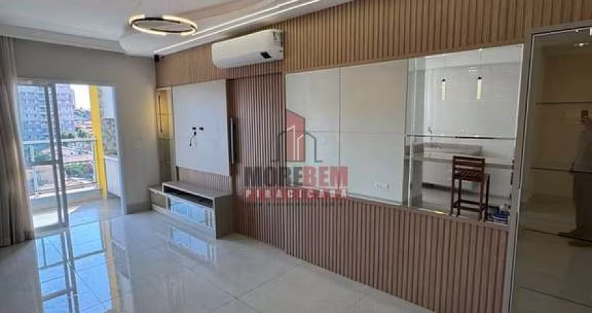 2 dorms, suíte, linda vista, andar alto, varanda gourmet com churrasqueira.