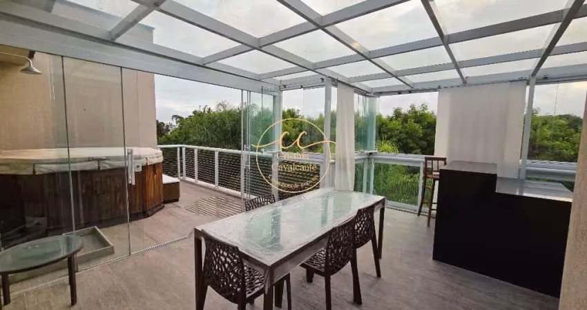 Imperdível cobertura duplex à venda no recreio dos bandeirantes - 3 quartos, 2 suítes, 150m², terraço com hidromassagem no barra village lakes