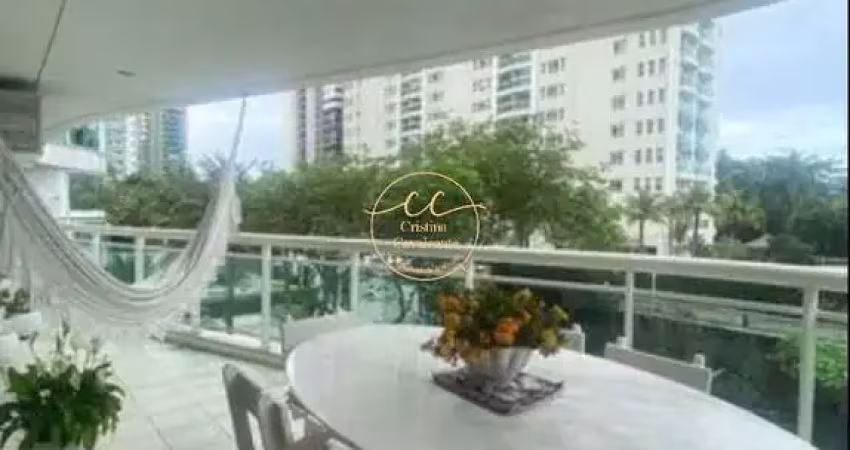 Apartamento de luxo na barra da tijuca, rio de janeiro - 4 quartos, 4 suítes, 3 vagas de garagem - imperdível!