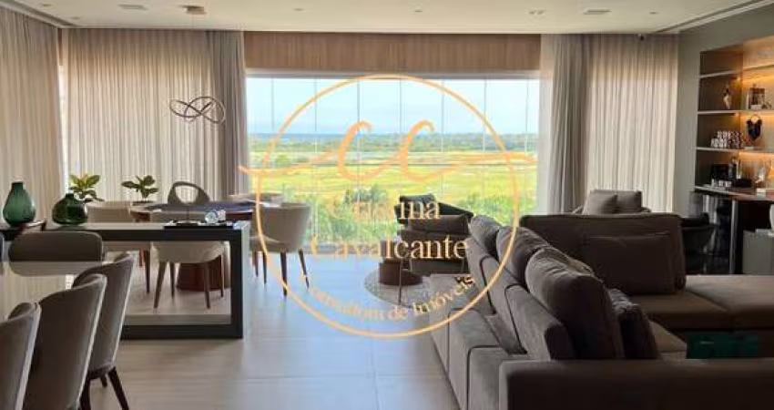 Riserva Golf/Barra - Apartamento de alto padrão à venda com 4 suítes, 269m², 4 vagas e vista para o mar.