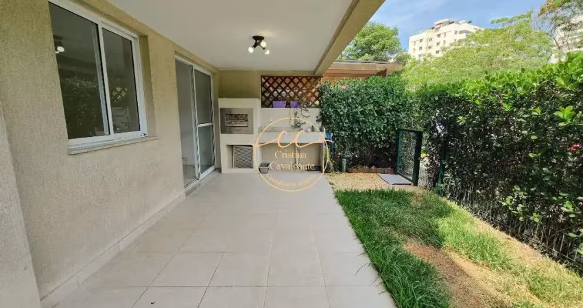 Recreio dos bandeirantes - apartamento garden de 3 quartos com 123m² e varanda gourmet - venda