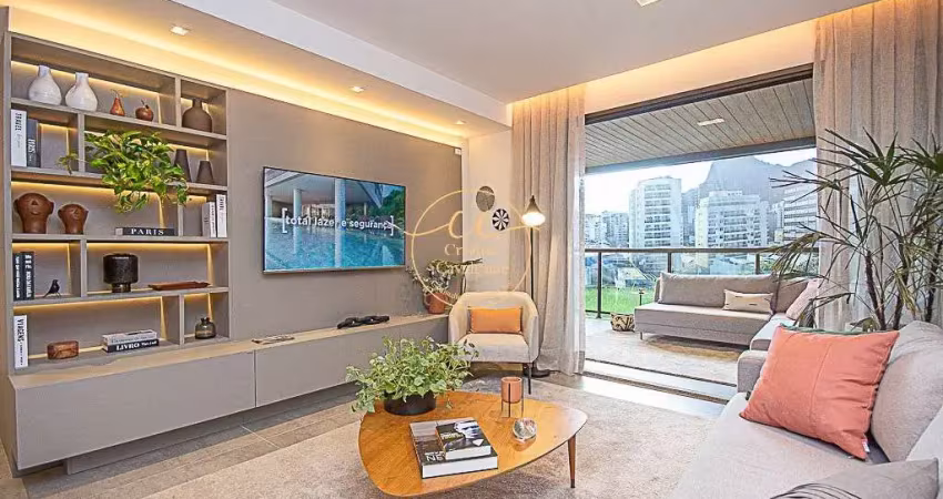 Apartamento à venda em botafogo-rj com 3 quartos, 1 suíte, 1 sala, 2 vagas de garagem e 109,70m² de área.