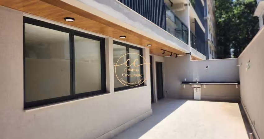 Luxuoso apartamento à venda em botafogo/ivo - 3 quartos, 1 suíte, 2 vagas, 141 m² com varanda e quintal