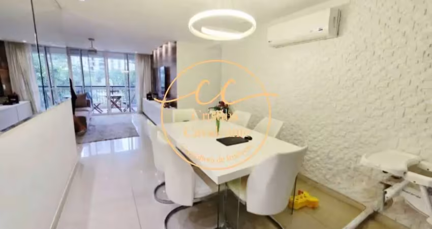 Cidade Jardim/Magestic - Apartamento de Luxo 4 Suítes na Barra Olímpica-Rio de Janeiro: 143m², Varanda Gourmet e 2 Vagas de Garagem.