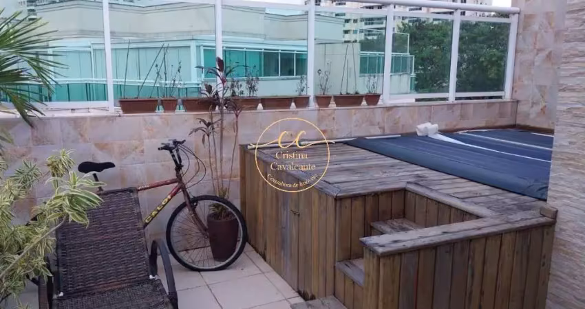 Imperdível: cobertura de luxo no recreio dos bandeirantes-rj! 3 quartos, 1 suíte, varanda gourmet, piscina. confira!